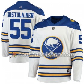 Adidas Maillot de Hockey Buffalo Sabres Rasmus Ristolainen 55 2018 Winter Classic Blanc Authentic - Homme